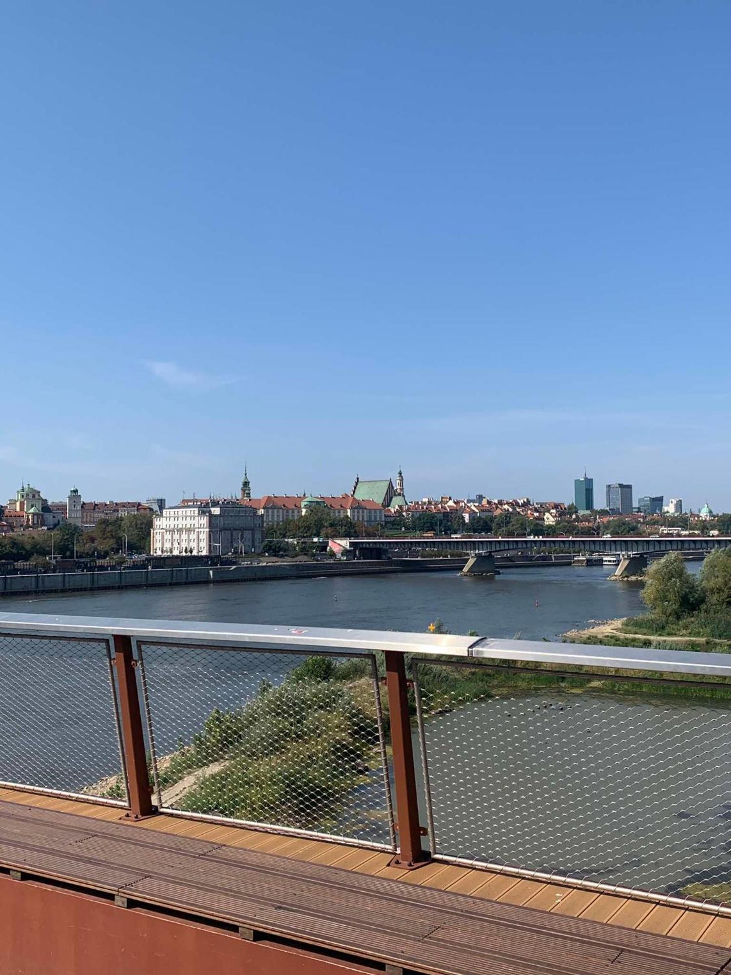 Apartament Nad Wisla Spacerem Do Centrum I Starego Miasta Варшава Экстерьер фото